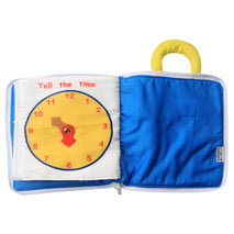 Soft Baby Books Touch and Feel Cloth Book, 3D Books Fabric Activity for Baby /Toddler, Learning to Sensory Bookã€Life Skill Boys and Girls