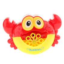 Kids Outdoor Automatic Crab Bubble Machine Maker Park Children Toy