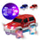 LED Flashing Magic Car Track Light Up Race Cars Electronic Rail Cars for Kids Gifts