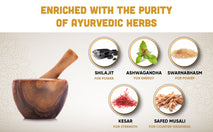 Dabur Shilajit Gold : 100 % Ayurvedic Capsules for Strength , Stamina and Power -20 capsules