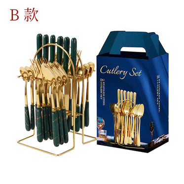 model-a-ceramic-dark-green-24-piece-set