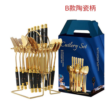 model-b-ceramic-black-24-piece-set