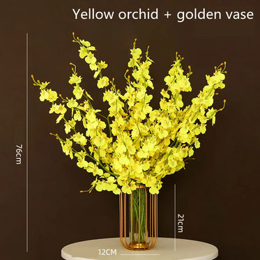 yellow-orchid-vase