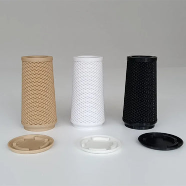 black-with-drain-holes