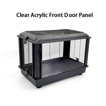 acrylic-front-door-black
