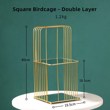 square-birdcage-double-layer