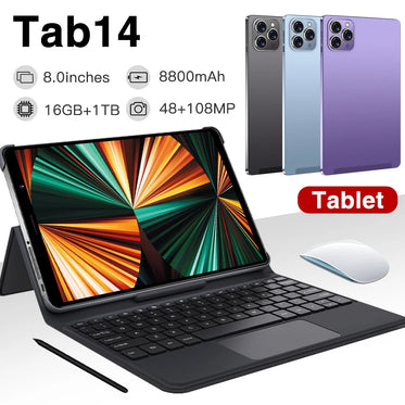 Pro14 Tablet purple-keyboard