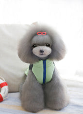 Trendy Retail Pet Dog Comfortable Warm Autumn Winter Jacket Warm Coat Puppy Clothing Supplies Apparel Zippered Coat Jacket Green S