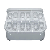 Trendy Retail CM Reptile Egg Incubation Box Hatching Plastic Container with 12 Egg Holes