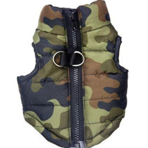 Trendy Retail Soft Comfortable Cotton Padded Dog Puppy Vest Coat Jacket Harness Safety Equipment Pet Supplies Camouflage S