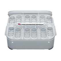 Trendy Retail CM 12 Holes Reptile Egg Incubation Box Hatching Container with Thermometer