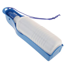 Trendy Retail Pet Dog Cat Portable Travel Water Bowl Bottle Dispenser Feeder Drinking Bottle 500ML Capacity Drinking Bottle Random Color