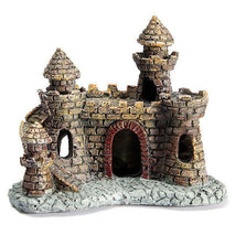 Trendy Retail Aquarium Fish Tank Antique Castle Tower Ornament Cave Landscaping Decoration