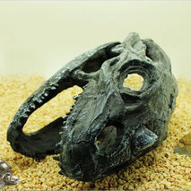 Trendy Retail Reptile,Snake,Turtle,Vivarium Decoration Rock, Hiding Caves,Aquarium Ornament Lizard Skull